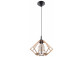 Lampa hanging Sollux Ligthing Mandarino, 35cm, E27 1x60W, drewno naturalne