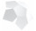 Sconce Sollux Ligthing Penta, 30cm, 2xG9 LED 4,5W, white