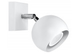 Sconce Sollux Ligthing Oculare, 10x15cm, 1xGU10 LED 6W, white