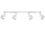 Plafon Sollux Ligthing Oculare 4L, 10x80cm, 4xGU10 LED 6W, white