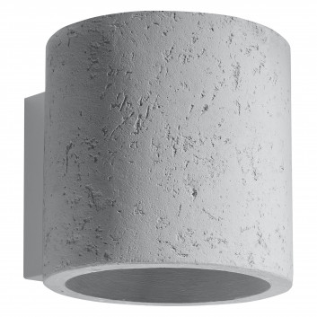 Sconce Sollux Ligthing Blocco, 20cm, 1xG9 LED 4,5W, szary