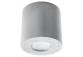 Sconce Sollux Ligthing Orbis, 12cm, beton, round, 1xG9 LED 4,5W, szary