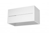 Sconce Sollux Lighting Lobo Maxi, 20x12cm, 2xG9 40W, white