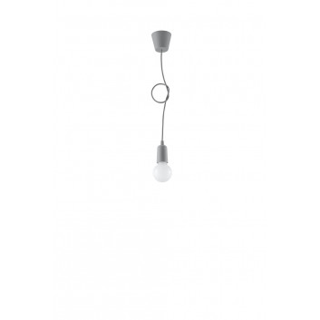 Lampa hanging Sollux Ligthing Diego 1, 9cm, 1xE27 60W, black