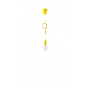 Lampa hanging Sollux Ligthing Diego 1, 9cm, 1xE27 60W, szary