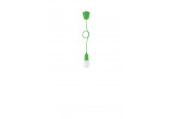Lampa hanging Sollux Ligthing Diego 1, 9cm, 1xE27 60W, green