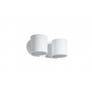 Sconce Sollux Ligthing Quad 2, 26cm, double, GU9 2x40W, white
