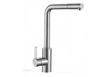 Sink mixer Laveo Bona standing with spout typu L - steel
