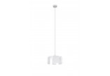 Lampa hanging Sollux Ligthing Tulip, 25cm, E27 1x60W, white