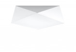 Plafon Sollux Ligthing Hexa 45, 50cm, E27 3x60W, white