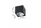 Plafon Sollux Ligthing Blake, 12cm, square, GU10 1x40W, szary