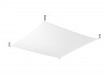 Plafon Sollux Ligthing Luna 2, 105x105cm, G13 4x18 W, white/chrome