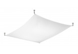 Plafon Sollux Ligthing Luna 3, 130x105cm, G13 6x18 W, white/chrome