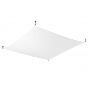 Plafon Sollux Ligthing Luna 3, 130x105cm, G13 6x18 W, white/chrome