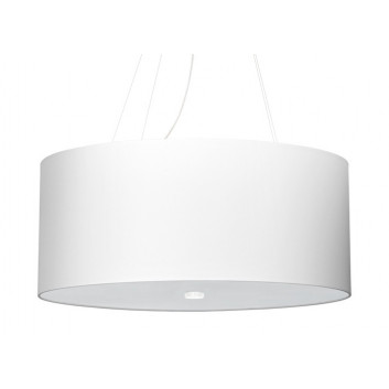 Żyrandol Sollux Ligthing Otto 50, round, 50x50cm, E27 5x60W, white