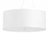 Żyrandol Sollux Ligthing Otto 70, round, 70x70cm, E27 6x60W, white