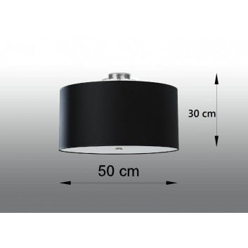 Plafon Sollux Ligthing Otto 50, round, 50x50cm, E27 5x60W, white