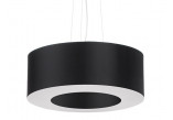 Żyrandol Sollux Ligthing Saturno 50, round, 50x50cm, E27 5x60W, black/white