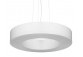 Żyrandol Sollux Ligthing Saturno 50, round, 50x50cm, E27 5x60W, white