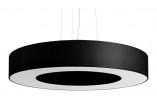 Żyrandol Sollux Ligthing Saturno 50 Slim, round, 50x50cm, E27 5x60W, black/white