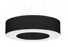 Żyrandol Sollux Ligthing Saturno 70, round, 70x70cm, E27 6x60W, black/white