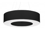 Żyrandol Sollux Ligthing Saturno 70, round, 70x70cm, E27 6x60W, black/white