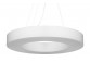 Żyrandol Sollux Ligthing Saturno 70, round, 70x70cm, E27 6x60W, white