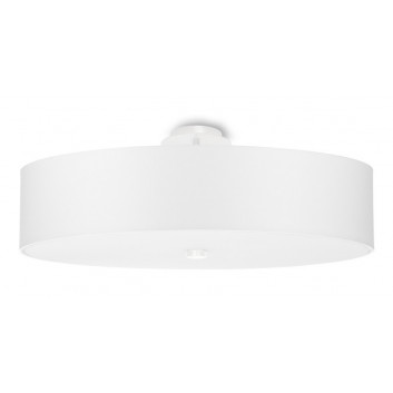 Plafon Sollux Ligthing Skala 30, round, 36x36cm, E27 3x60W, white