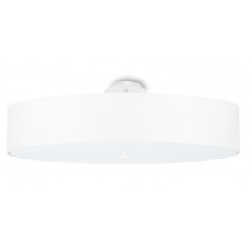 Plafon Sollux Ligthing Skala 50, round, 50x50cm, E27 5x60W, white