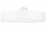 Plafon Sollux Ligthing Skala 60, round, 60x60cm, E27 5x60W, white