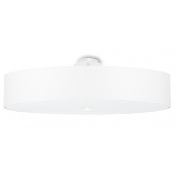 Plafon Sollux Ligthing Skala 60, round, 60x60cm, E27 5x60W, white