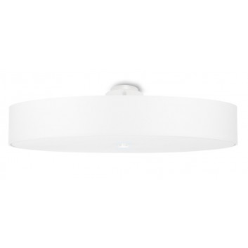 Plafon Sollux Ligthing Skala 70, round, 70x70cm, E27 6x60W, white