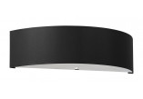Sconce Sollux Ligthing Skala, 45cm, E14 2x60W, black/white