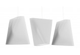 Żyrandol Sollux Ligthing Blum 3, 82x28cm, E27 3x60W, white