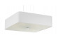 Żyrandol Sollux Ligthing Lokko 1, square, 45x45cm, E27 5x60W, white