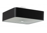 Plafon Sollux Ligthing Lokko 2, square, 55x55cm, E27 5x60W, black/white