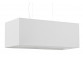 Plafon Sollux Ligthing Lokko 2, square, 55x55cm, E27 5x60W, white