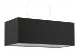 Żyrandol Sollux Ligthing Santa Bis 80, 80x25cm, E27 3x60W, black/white
