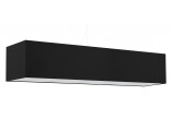 Żyrandol Sollux Ligthing Santa Bis 120, 120x25cm, E27 5x60W, black/white