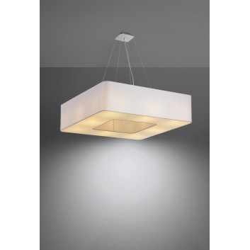 Żyrandol Sollux Ligthing Urano 60, square, 60x60cm, E27 8x60W, white