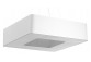 Żyrandol Sollux Ligthing Urano 60, square, 60x60cm, E27 8x60W, white