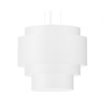 Żyrandol Sollux Ligthing Rollo 45, round, 45x45cm, E27 3x60W, white