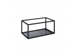 Frame podszafkowy Elita Look, 80cm, glass shelf, black