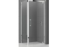 Door shower Novellini Rose Rosse G 72-78 cm for panel or recess, profil chrome, transparent glass