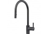 Kitchen faucet Franke Eos Neo, height 433mm, pull-out spray, black stainless steel,