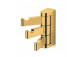 Stella Classic towel rail potrójny movable, gold