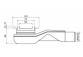 Drainline, pełny set, Wiper New Premium, 1200mm, wzór Ponente, finish poler