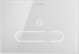 Flush button uruchamiający Duravit DuraSystem A2, glass white