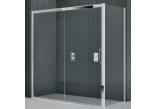 Drzwi prysznicowe Novellini Rose Rosse 2M 116-122 cm dwuczęściowe przesuwne do ścianki lub wnęki- sanitbuy.pl