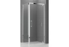 Panel fixed Novellini Rose Rosse F 71-74 cm do door prysznicowych, profil chrome, transparent glass